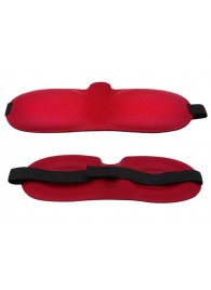 Красная глухая маска на резинке - Sitabella - купить с доставкой в Камышине