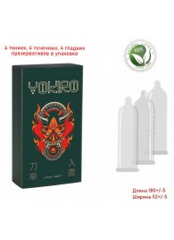 Презервативы YOKIRO Mix - 12 шт. - Sitabella - купить с доставкой в Камышине