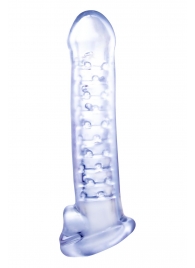 Прозрачная насадка-удлинитель Stretchy Touch - 18 см. - NMC - в Камышине купить с доставкой