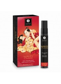 Оральный спрей Waves of Pleasure с ароматом клубники и шампанского - 20 мл. - Shunga - купить с доставкой в Камышине