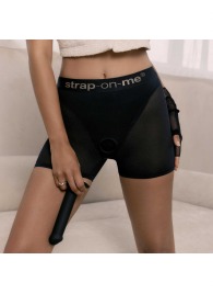 Трусики-шорты для фиксации насадок Strap-on-me Harness Lingerie Halo - size M - Strap-on-me - купить с доставкой в Камышине