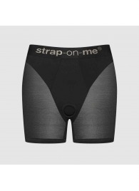 Трусики-шорты для фиксации насадок Strap-on-me Harness Lingerie Halo - size L - Strap-on-me - купить с доставкой в Камышине