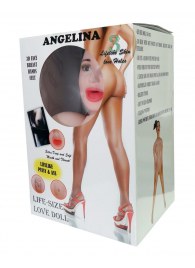 Надувная секс-кукла Angelina 3D - Boys of Toys - в Камышине купить с доставкой