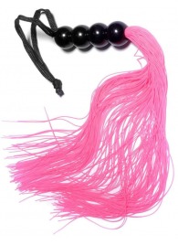 Розовая силиконовая плеть - 35,5 см. - Boys of Toys - купить с доставкой в Камышине