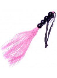 Розовая силиконовая плеть - 35,5 см. - Boys of Toys - купить с доставкой в Камышине