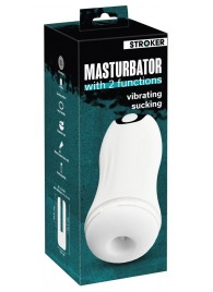 Белый мастурбатор Masturbator with 2 functions - Orion - в Камышине купить с доставкой