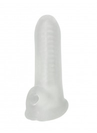 Белый фаллоудлинитель Striker - 13,5 см. - Lola Games - в Камышине купить с доставкой