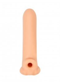 Телесный фаллоудлинитель Titan - 16,5 см. - Lola Games - в Камышине купить с доставкой