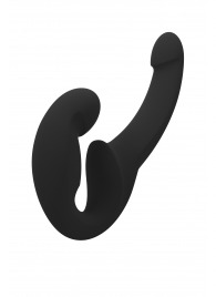 Черный безремневой страпон Share Lite - Fun Factory - купить с доставкой в Камышине