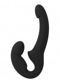 Черный безремневой страпон Share Lite - Fun Factory - купить с доставкой в Камышине