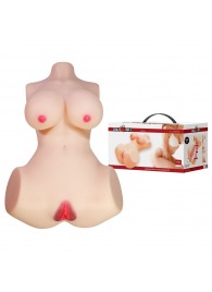 Мастурбатор-торс Aveline с 2 любовными тоннелями - Baile - в Камышине купить с доставкой