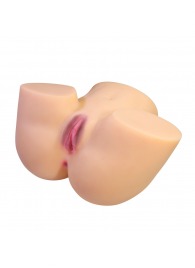 Телесный мастурбатор Liora с 2 любовными тоннелями - Baile - в Камышине купить с доставкой