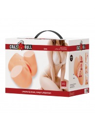 Телесный мастурбатор Liora с вибрацией - Baile - в Камышине купить с доставкой