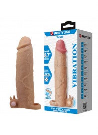 Телесная насадка на пенис Xerxes - 22 см. - Baile - в Камышине купить с доставкой