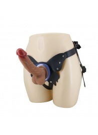 Поясной страпон Wells: трусики в форме бабочки и фаллоимитатор-насадка - Baile - купить с доставкой в Камышине