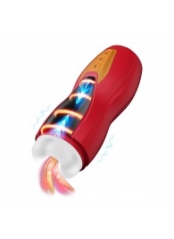 Интерактивный мастурбатор Solara с нагревом, вибрацией и поступательными движениями - Shots Media BV - в Камышине купить с доставкой