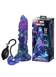 Фиолетовый яйцеродящий фаллоимитатор Duskwalker Sentinal на присоске - 22,4 см. - Baile - купить с доставкой в Камышине