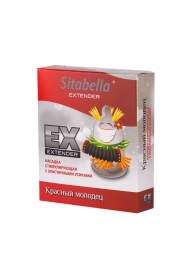 Стимулирующая насадка Sitabella Extender  Красный молодец - Sitabella - купить с доставкой в Камышине