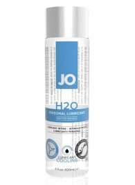 Охлаждающий лубрикант на водной основе JO Personal Lubricant H2O COOLING - 120 мл. - System JO - купить с доставкой в Камышине