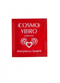 Пробник женского стимулирующего лубриканта на силиконовой основе Cosmo Vibro - 3 гр. - Биоритм - купить с доставкой в Камышине