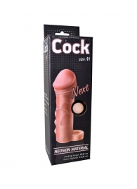 Фаллоудлинитель с кольцом COCK size M - 15 см. - LOVETOY (А-Полимер) - в Камышине купить с доставкой