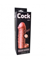 Фаллоудлинитель с кольцом COCK size L - 16,5 см. - LOVETOY (А-Полимер) - в Камышине купить с доставкой