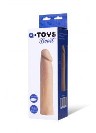 Реалистичная насадка с ярко выраженной головкой - 16,5 см. - A-toys - в Камышине купить с доставкой