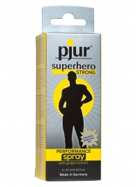 Спрей-пролонгатор длительного действия pjur SUPERHERO Strong Spray - 20 мл. - Pjur - купить с доставкой в Камышине