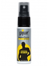 Спрей-пролонгатор длительного действия pjur SUPERHERO Strong Spray - 20 мл. - Pjur - купить с доставкой в Камышине