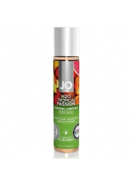Смазка с ароматом тропических фруктов JO Flavored Tropical Passion - 30 мл. - System JO - купить с доставкой в Камышине