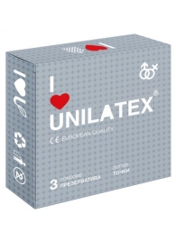 Презервативы с точками Unilatex Dotted - 3 шт. - Unilatex - купить с доставкой в Камышине