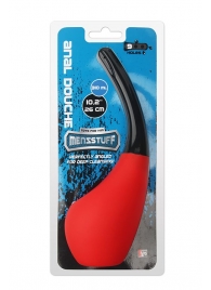 Анальный душ MENZSTUFF 310ML ANAL DOUCHE RED/BLACK - Dream Toys - купить с доставкой в Камышине