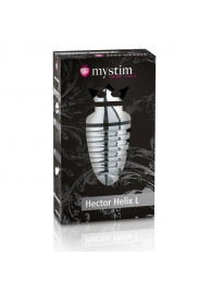 Анальный плаг для электростимуляции Hector Helix Buttplug L - 11,5 см. - MyStim - купить с доставкой в Камышине