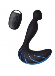 Чёрно-синий массажер простаты Erotist Third - Erotist Adult Toys - в Камышине купить с доставкой