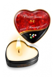 Массажная свеча с ароматом бубль-гума Bougie Massage Candle - 35 мл. - Plaisir Secret - купить с доставкой в Камышине