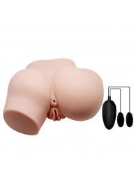 Телесный полуторс с двумя любовными тоннелями и вибрацией - Baile - в Камышине купить с доставкой