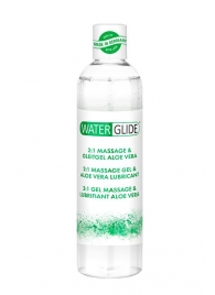 Гель-смазка 2-в-1 MASSAGE   LUBRICANT ALOE VERA - 300 мл. - Waterglide - купить с доставкой в Камышине