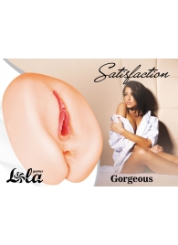 Мастурбатор с 2 тоннелями Satisfaction Gorgeous - Lola Games - в Камышине купить с доставкой