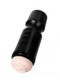 Мастурбатор-ротик A-Toys в черной колбе - A-toys - в Камышине купить с доставкой