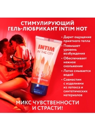 Стимулирующий гель-лубрикант Intim Hot - 60 гр. - Биоритм - купить с доставкой в Камышине