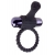 Черное эрекционное виброкольцо Vibrating Silicone Super Ring - Pipedream - в Камышине купить с доставкой