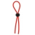 Красное эрекционное лассо с одной бусиной-утяжкой STRETCHY THIN LASSO - Dream Toys - в Камышине купить с доставкой