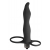 Черная вибронасадка для двойного проникновения Flirtini - 15,9 см. - Lola Games - купить с доставкой в Камышине