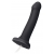 Черный фаллос с имитацией эякуляции Silicon Cum Dildo L - 19,6 см. - Strap-on-me - купить с доставкой в Камышине