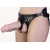 Гигантский фаллоимитатор на присоске в комплекте с трусиками - 26 см. - LOVETOY (А-Полимер) - купить с доставкой в Камышине