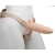 Телесный фаллопротез MEN STYLE с анальным стимулятором - 17,5 см. - LOVETOY (А-Полимер) - купить с доставкой в Камышине