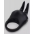 Черное эрекционное виброкольцо Sensation Rechargeable Vibrating Rabbit Love Ring - Fifty Shades of Grey - в Камышине купить с доставкой