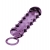 Закрытая фиолетовая насадка с пупырышками SAMURAI PENIS SLEEVE PURPLE - 14,5 см. - NMC - в Камышине купить с доставкой
