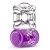 Фиолетовое эрекционное виброкольцо One Night Stand Vibrating C-Ring - Blush Novelties - в Камышине купить с доставкой