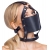 Черный намордник с кляпом-шаром Head Harness With A Gag - Orion - купить с доставкой в Камышине